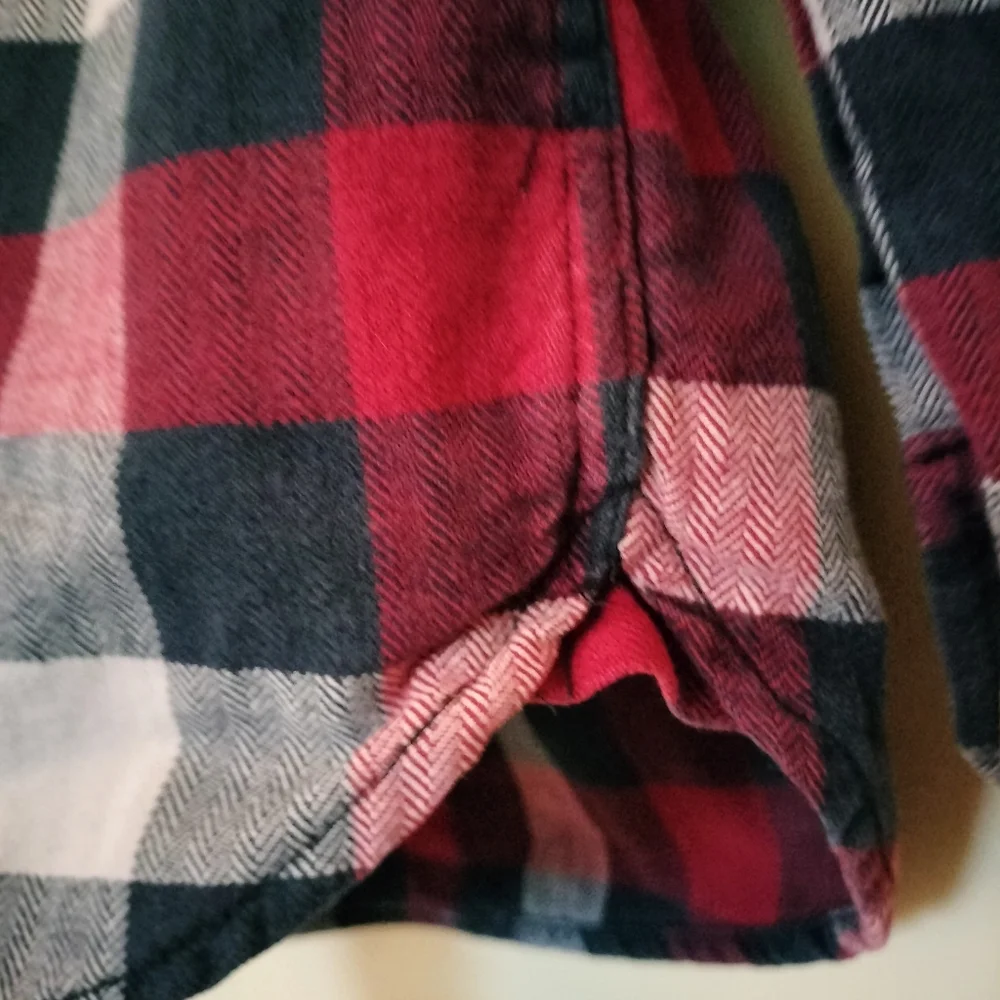 Jachs Set Of 2 Mens Cotton Flannel Mens Shirts M Check Plaid Modern Outdoorsy